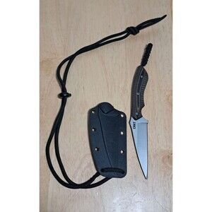 CRKT SPEW 2388 Wharncliffe Fixed Blade Knife 3" Sheath Folts Design S.P.E.W.